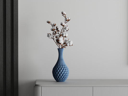 Diamond lattice vase - Tessera series