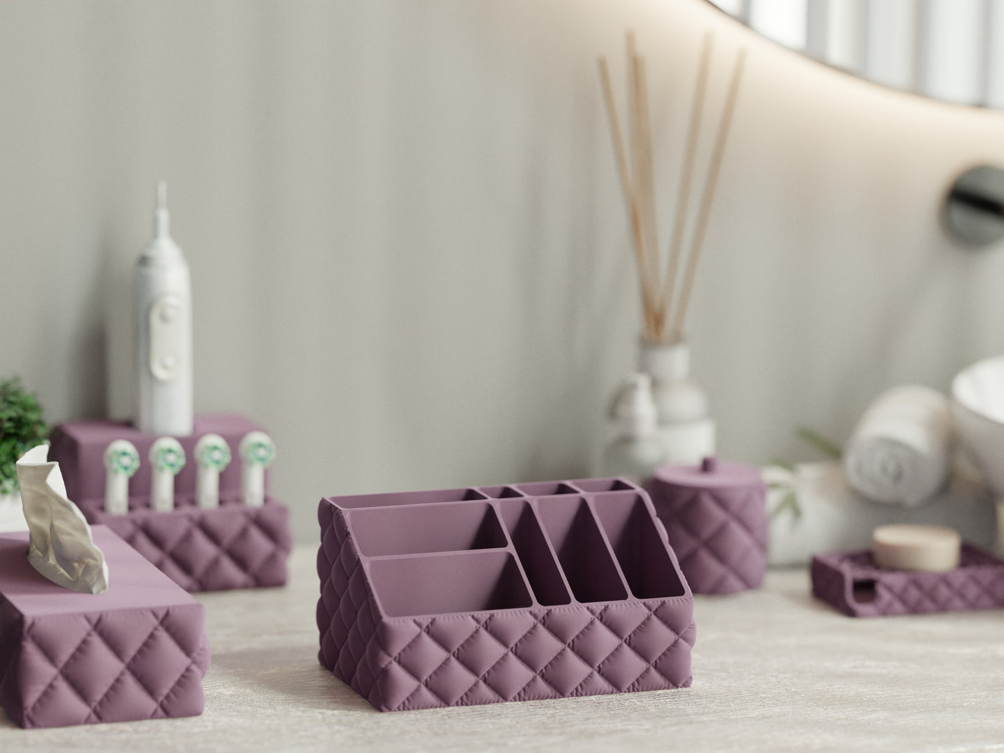 Cushion-Inspired Makeup Organizer β Soft-Look