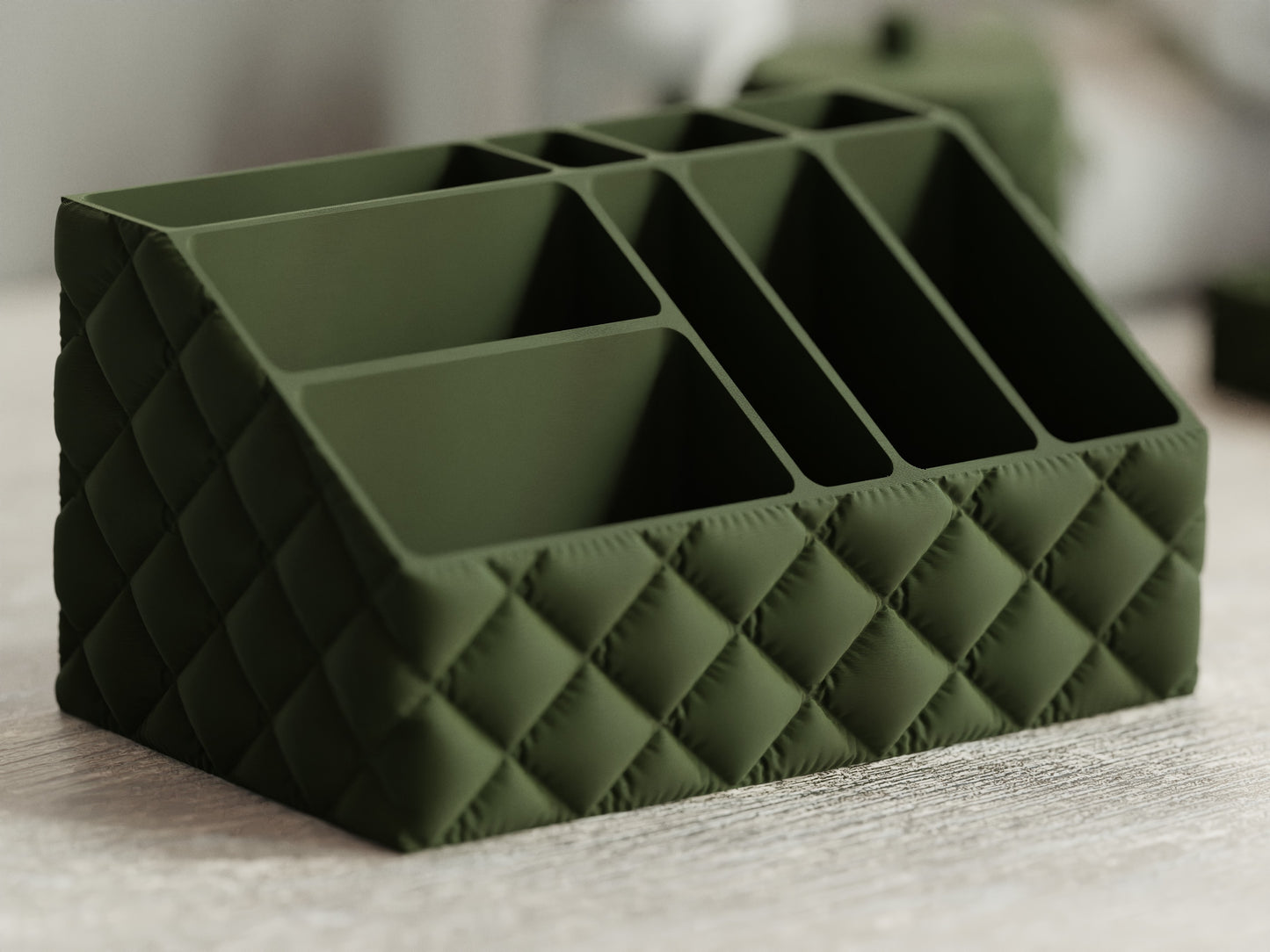 Cushion-Inspired Makeup Organizer β Soft-Look