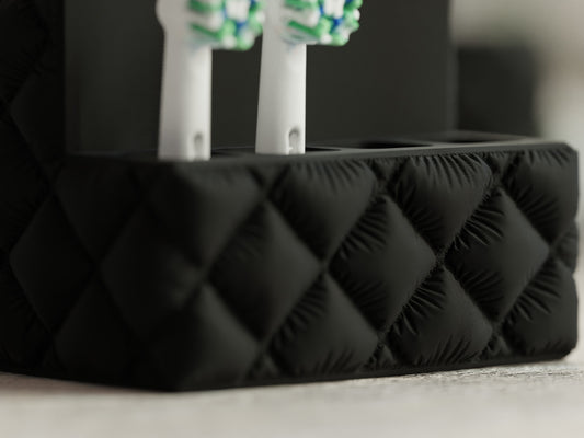 Cushion inspired Toothbrush Holder
