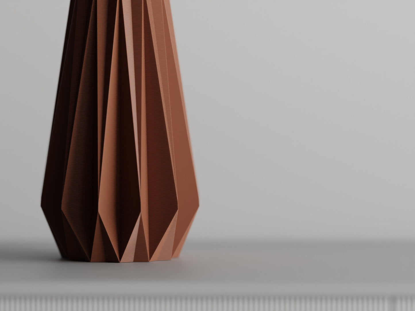 Origami inspired vase - Fold series