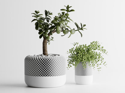 Planter- Apple home pod style