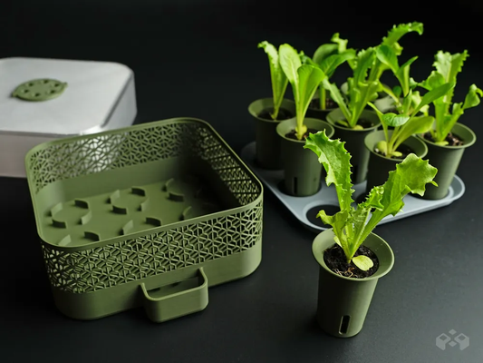 Self watering seed starter kit - Asanoha series