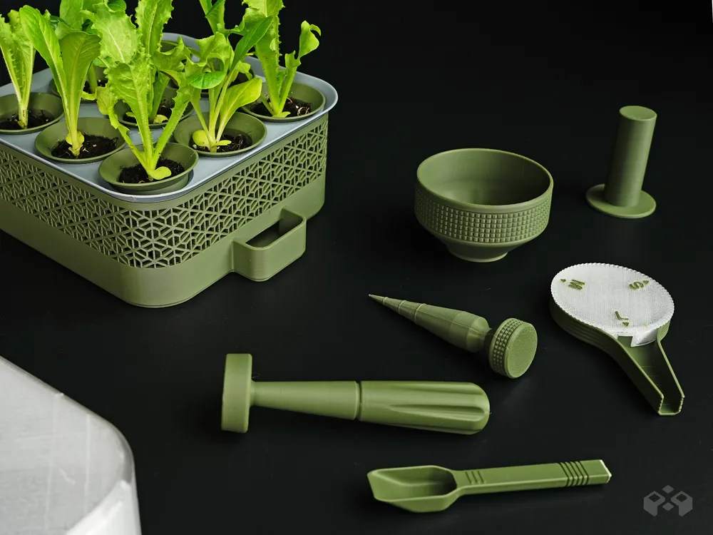 Self watering seed starter kit - Asanoha series