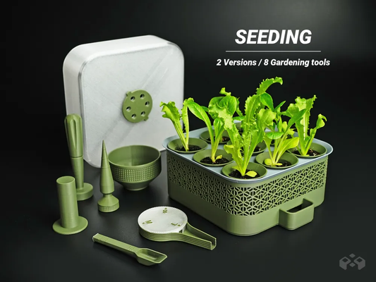Self watering seed starter kit - Asanoha series