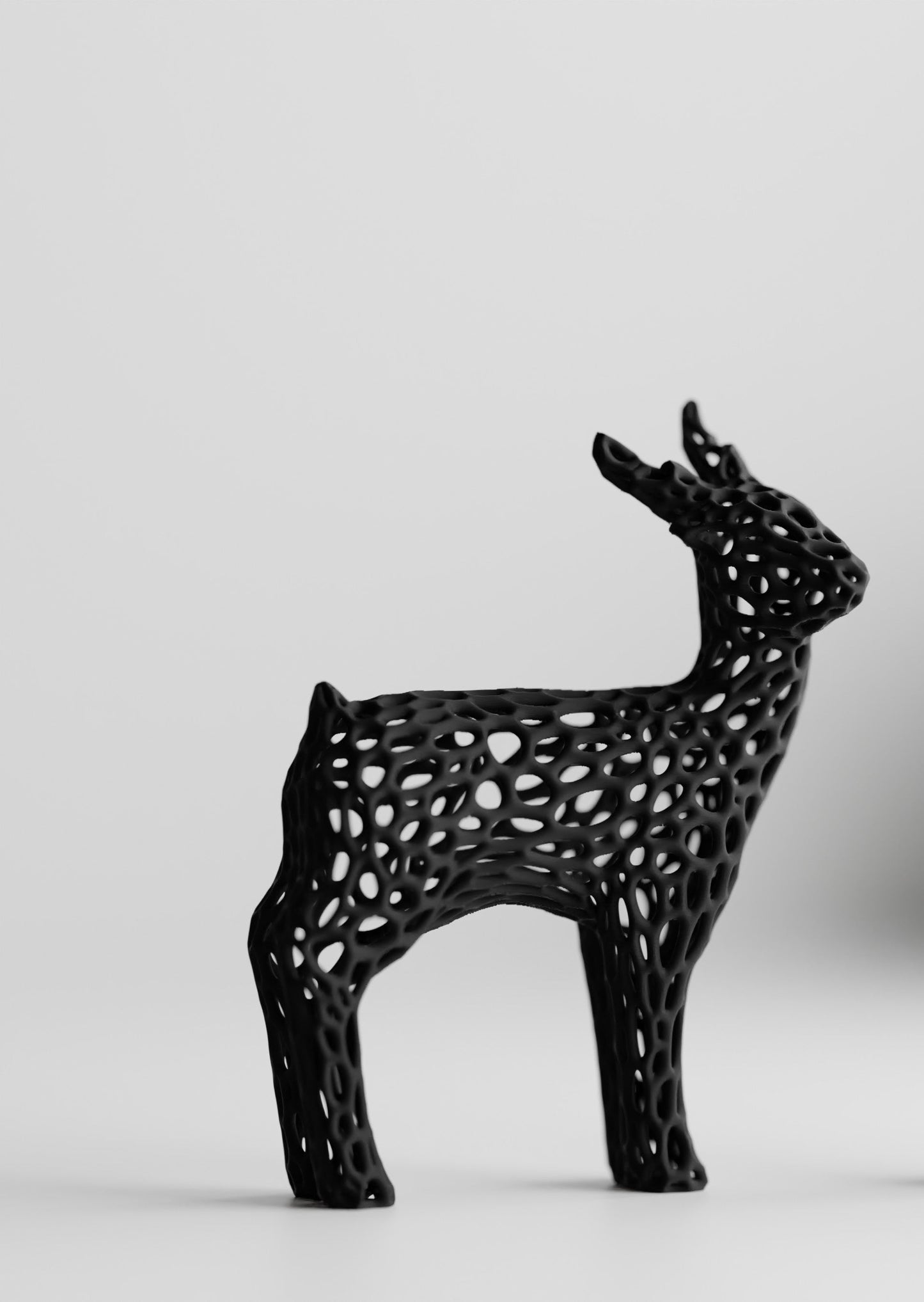 Voronoi Christmas Deer