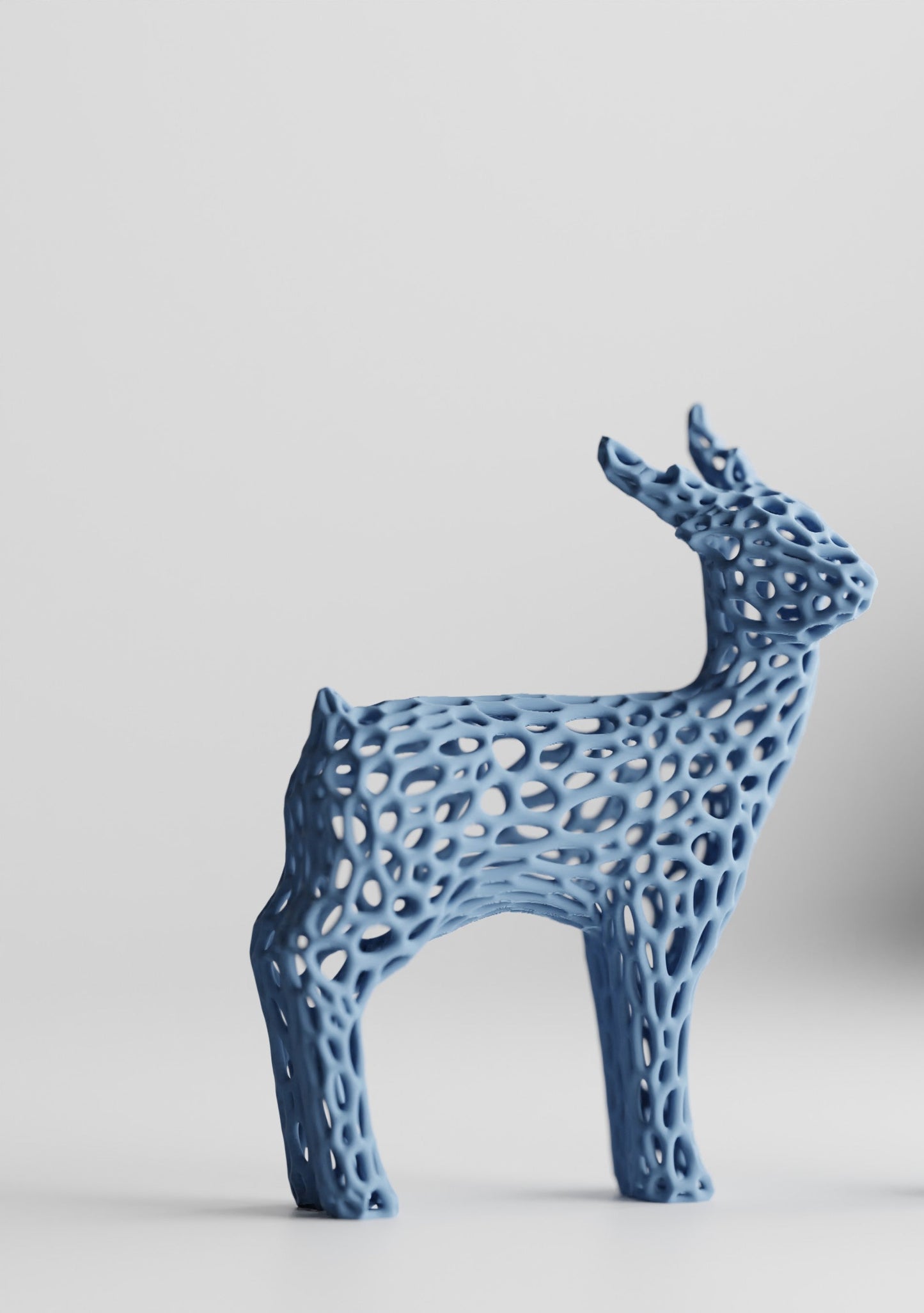 Voronoi Christmas Deer