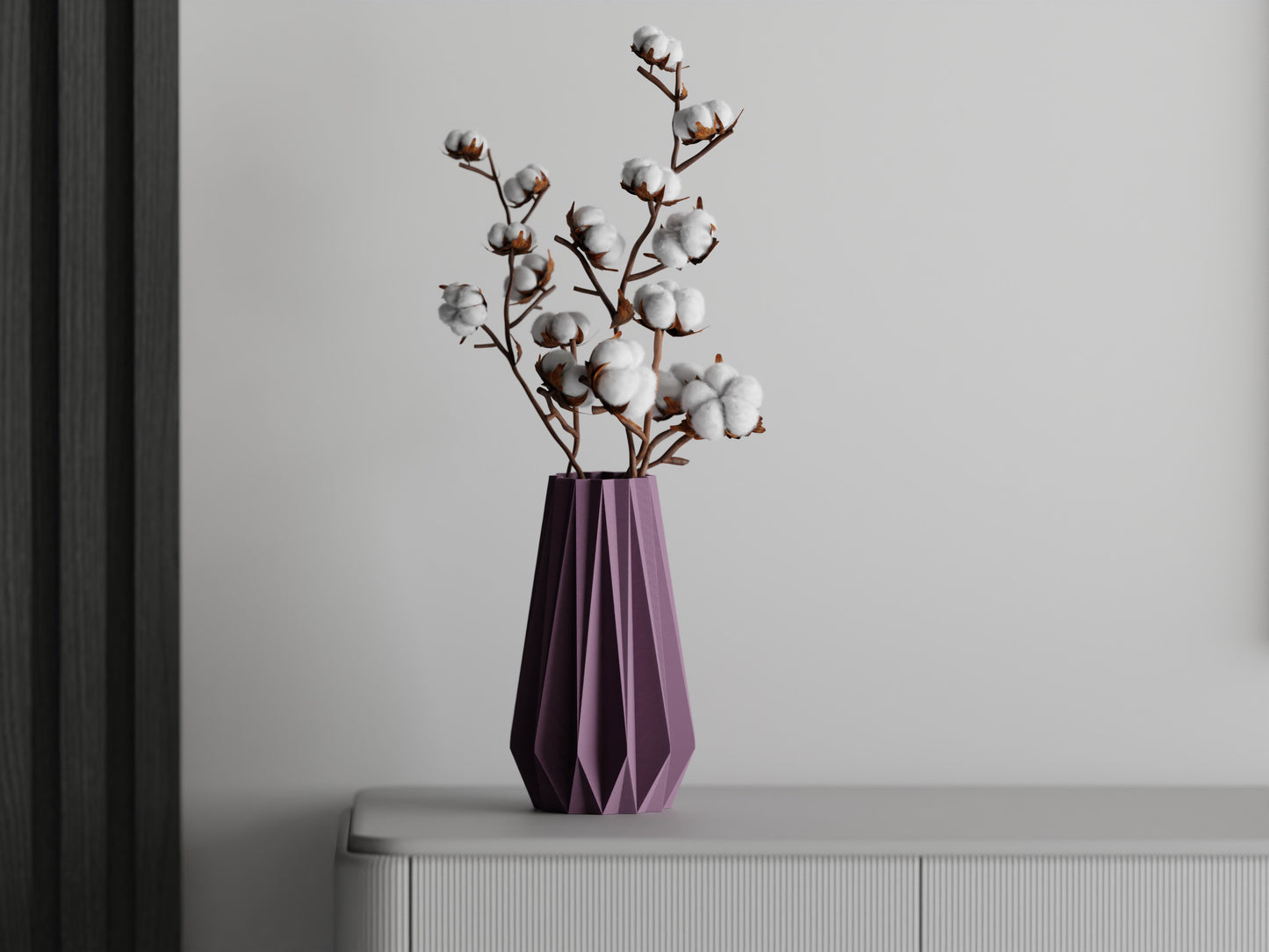 Origami inspired vase - Fold series