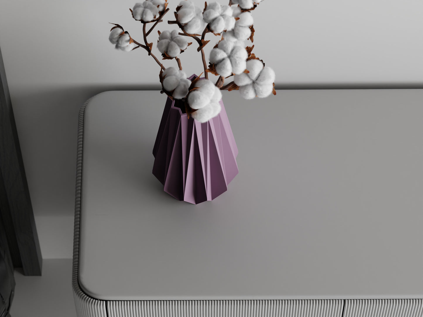 Origami inspired vase - Fold series
