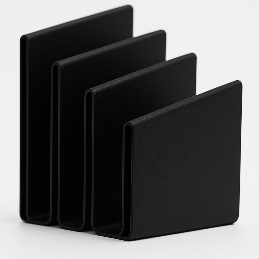 Dual-Purpose U-Shaped Bookend – Minimal, Space-Saving Design