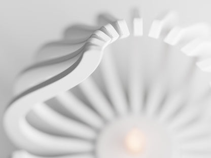 Tealight - Flame ribbed
