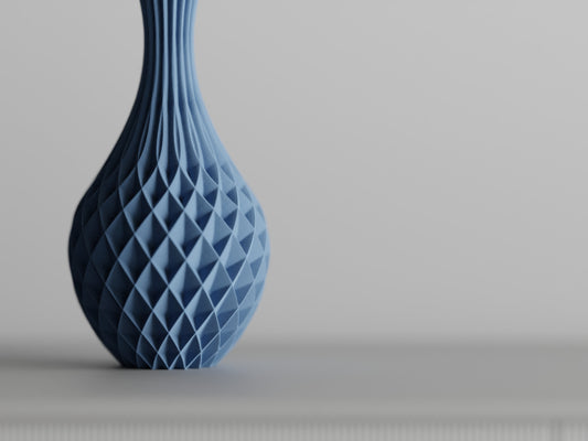Diamond lattice vase - Tessera series