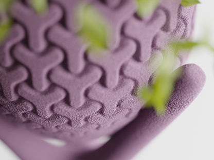 Bloempot Triova met standaard