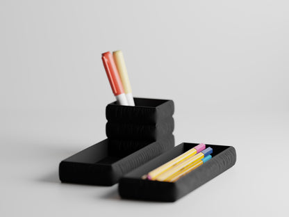Cushion-Look Pen & Pencil Holder