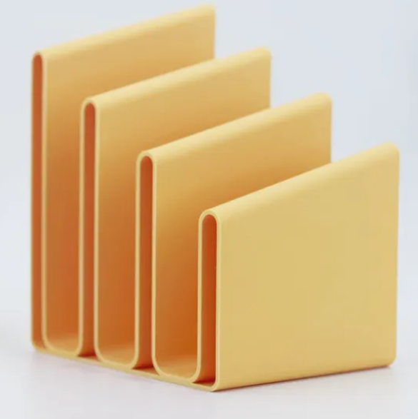 Dual-Purpose U-Shaped Bookend – Minimal, Space-Saving Design
